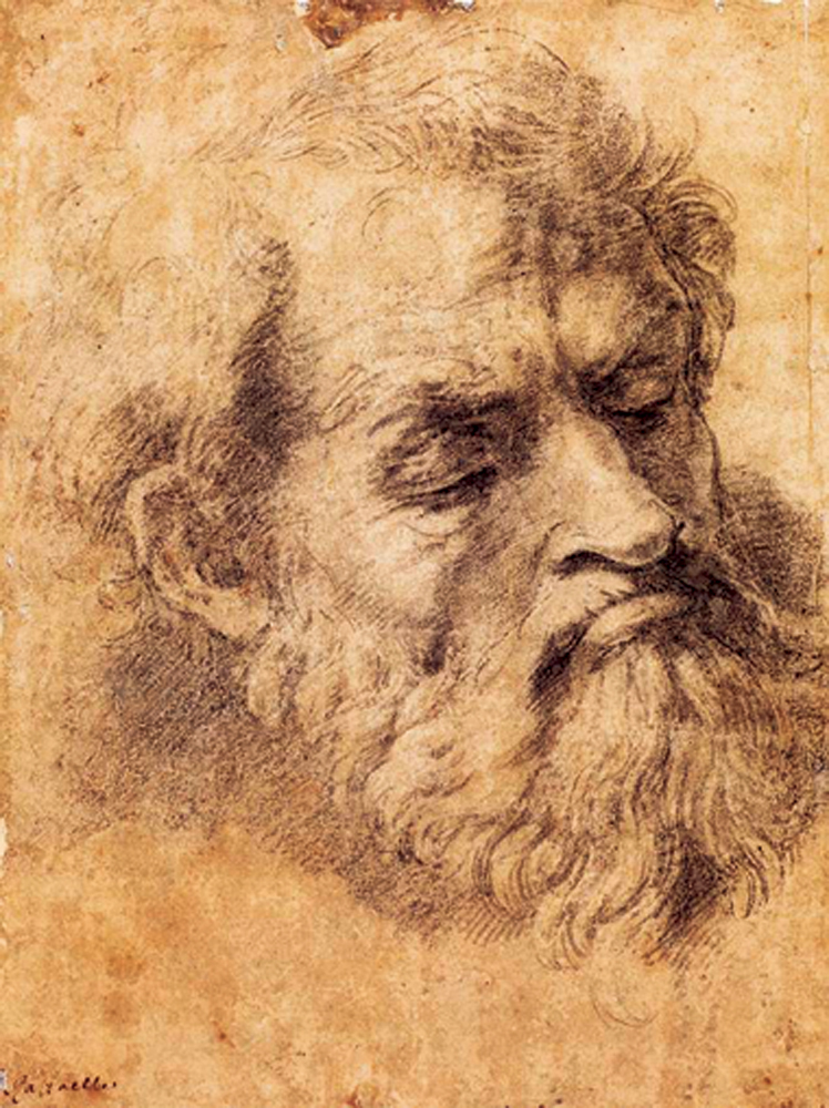   拉斐尔·桑西  Raffaello Santi  ——素描作品 (28)